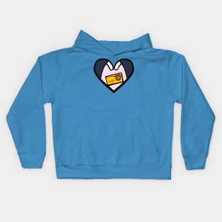 Crazy Friend Heart Kids Hoodie